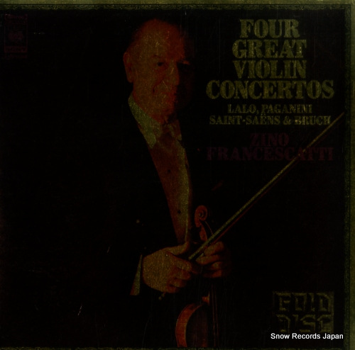 FRANCESCATTI, ZINO four great violin concertos SOCI15-16