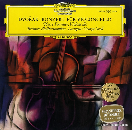 FOURNIER, PIERRE / GEORGE SZELL dvorak; konzert fur violoncello SLPM138755