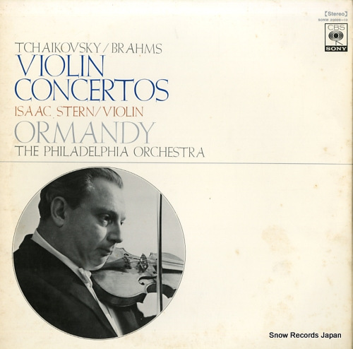ORMANDY, EUGENE tchaikovsky/brahms; violin concertos SONW20009-10
