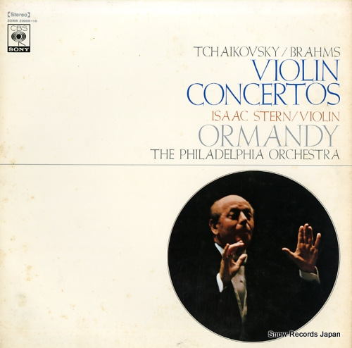 ORMANDY, EUGENE tchaikovsky/brahms; violin concertos SONW20009-10