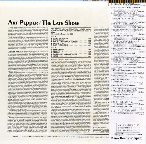 PEPPER, ART the late show YS-7109-DU