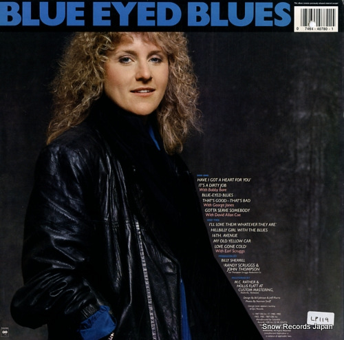 LACY J.DALTON blue eyed blues FC40780 - back cover