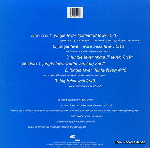 WOP BOP TORLEDO jungle fever 0-96449 - back cover