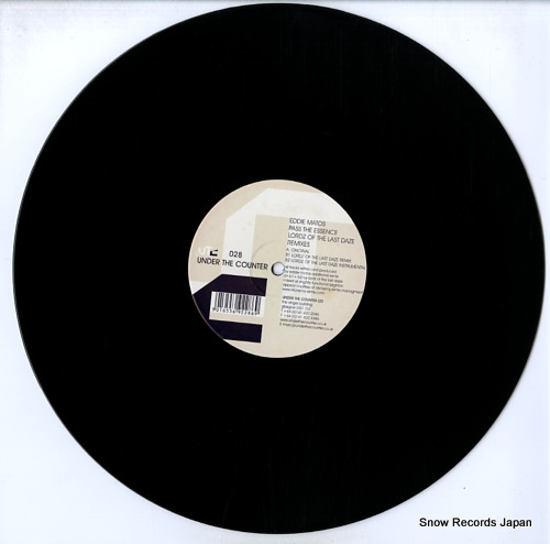 MATOS, EDDIE pass the essence (lordz of the last daze remixes) UTC028