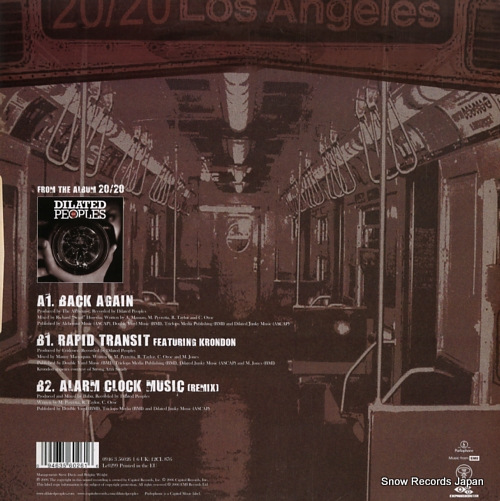 DILATED PEOPLES back again 12CL876