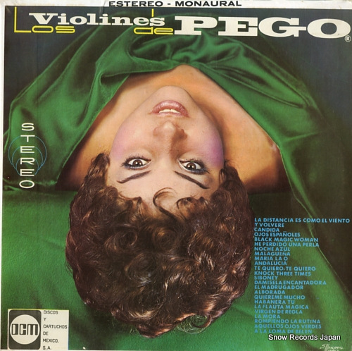 LOS VIOLINES DE PEGO nuevas grabaciones (album 10) DM-140 - front cover