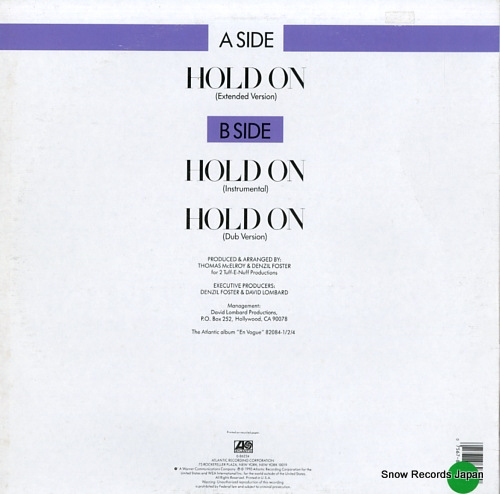 EN VOGUE hold on 0-86234