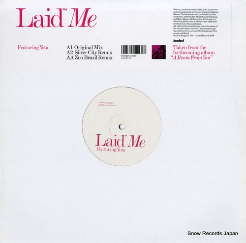 LAID me LOAD113 - front cover