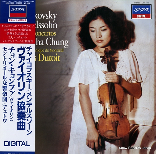 CHUNG, KYUNG WHA tchaikovsky/mendelssohn; violin concertos L28C-1300