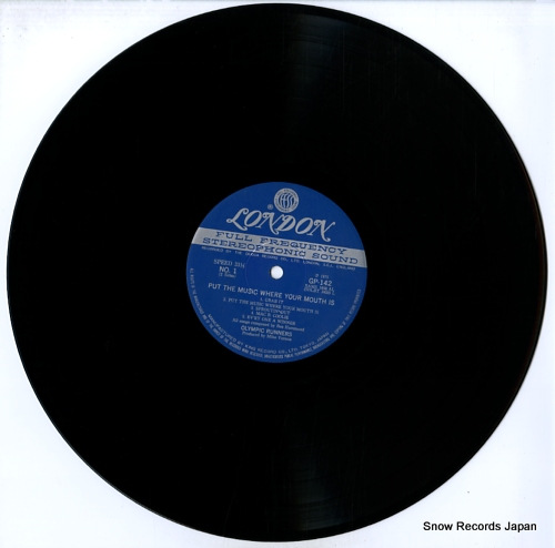 RUNNERS, OLYMPIC put the music where your mouth is GP142