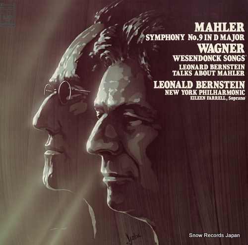 BERNSTEIN, LEONARD mahler; symphony no.9 in d major SOCJ41-42
