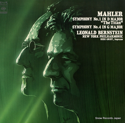 BERNSTEIN, LEONARD mahler; symphony no.1