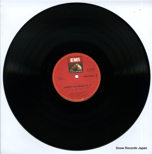 OISTRAKH, DAVID / OTTO KLEMPERER brahms; concerto pour violon 2C059-00534