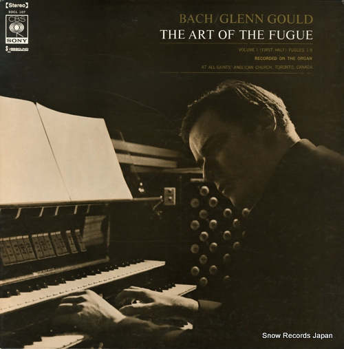 GOULD, GLENN bach; the art of the fugue, volume 1 SOCL107