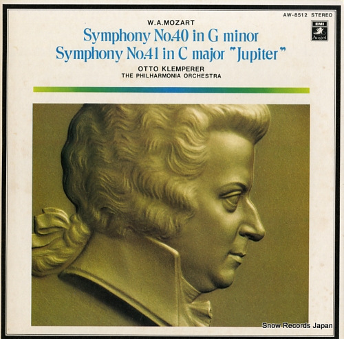 KLEMPERER, OTTO mozart; symphony no.40 in g minor & no.41 in c major 