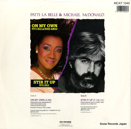 LABELLE, PATTI / MICHAEL MCDONALD on my own (12