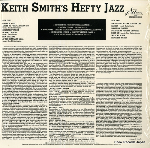 SMITH, KEITH keith smith's hefty jazz J-145