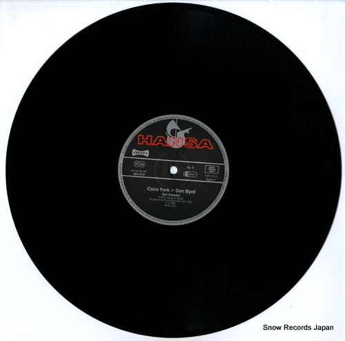 YORK, COCO, AND DAN BYRD sol samba / i'll put you in my song 601312 - disc