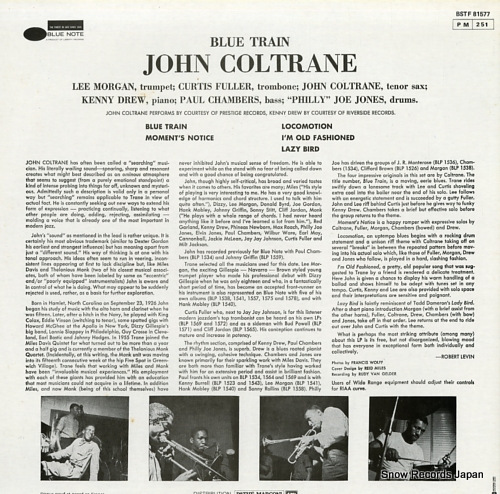 COLTRANE, JOHN blue train BSTF81577