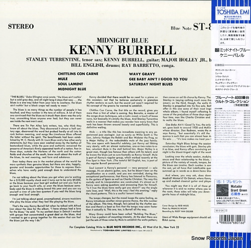 BURRELL, KENNY midnight blue BN4123