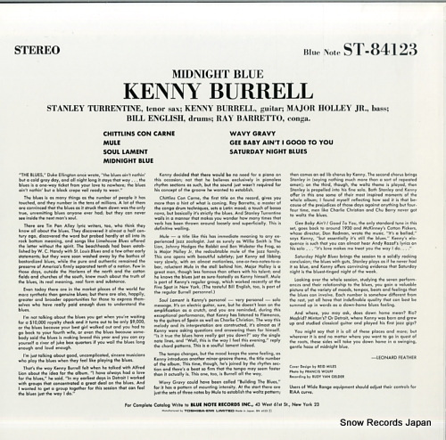 BURRELL, KENNY midnight blue BN4123