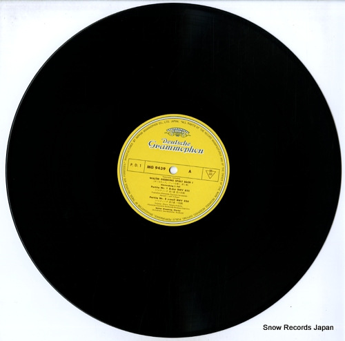 GIESEKING, WALTER walter gieseking spielt bach (i) MG9439/40
