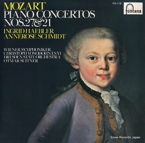 HAEBLER, INGRID mozart; piano concertos nos.27 & 21 FG-119