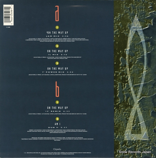 FIORILLO, ELISA on the way up V-23498 - back cover