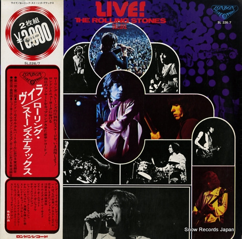 ROLLING STONES, THE live! the rolling stones deluxe SL226/7
