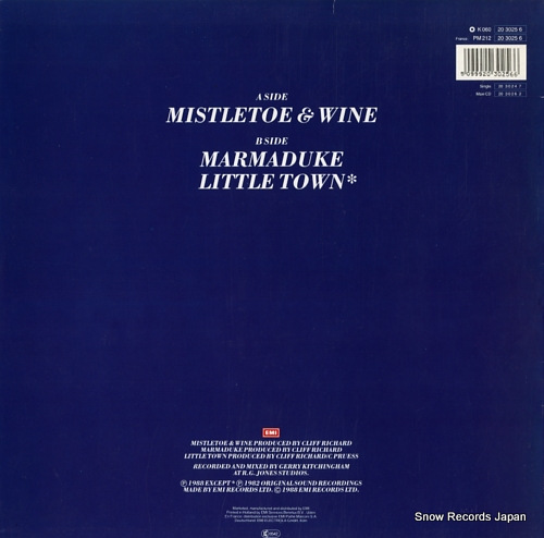 RICHARD, CLIFF mistletor & wine 2030256