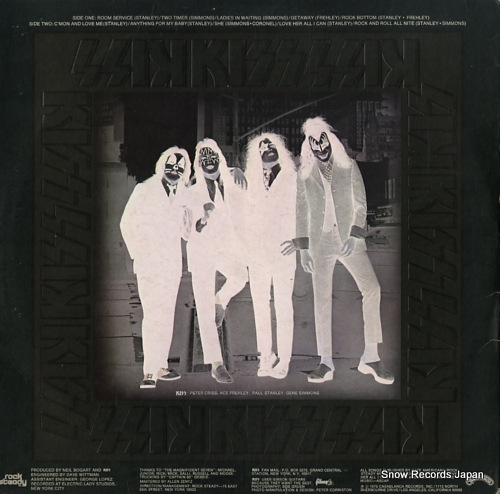 KISS dressed to kill NBLP7016