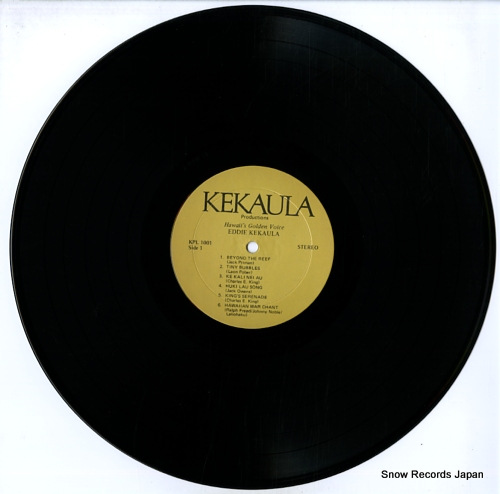 KEKAULA, EDDIE hawaii's golden voice KPL-1001