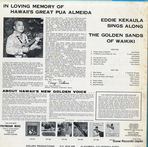 ǥ the golden sands of waikiki KP106/V42365