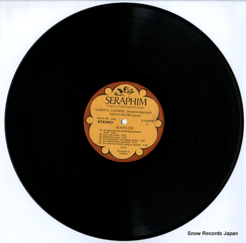 ꥹ롼ȥå mahler songs-album 2 S-60070