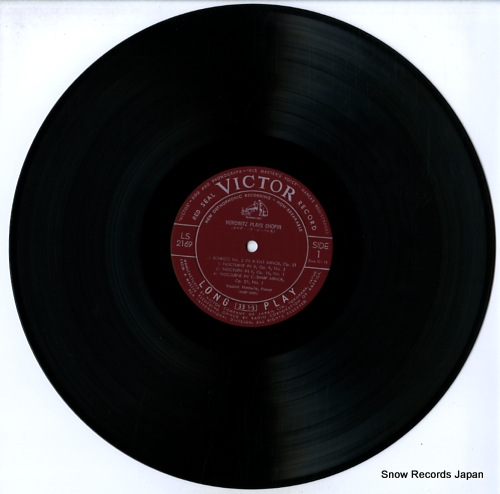 HOROWITZ, VLADIMIR plays chopin LS-2169