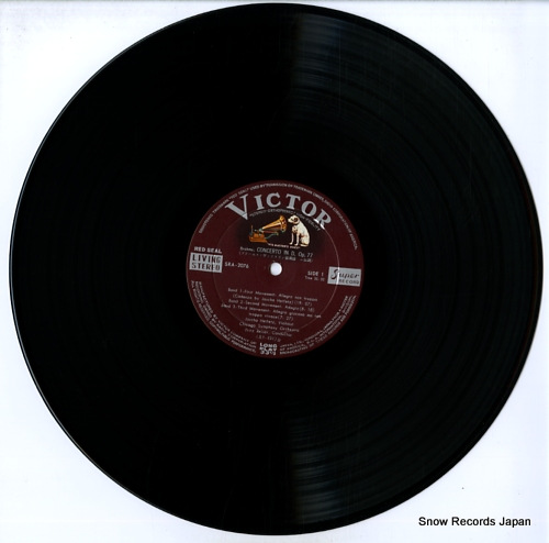 HEIFETZ, JASCHA brahms; violin concerto SRA-2076