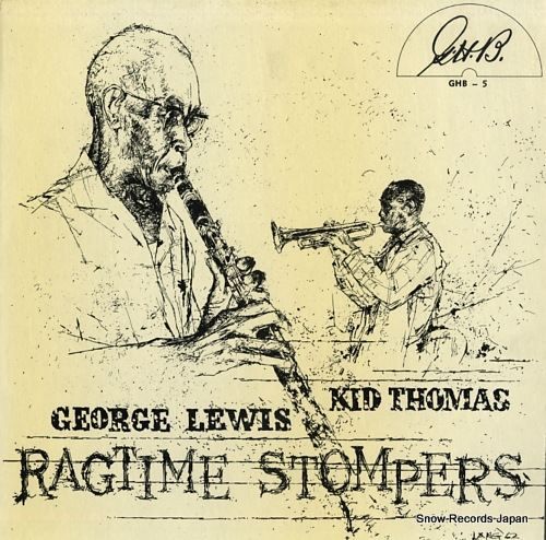 THOMAS, KID / GEORGE LEWIS kid thomas-george lewis ragtime stompers GHB-5