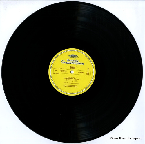 KARAJAN, HERBERT VON bruckner; symphonie nr.3 28MG0118