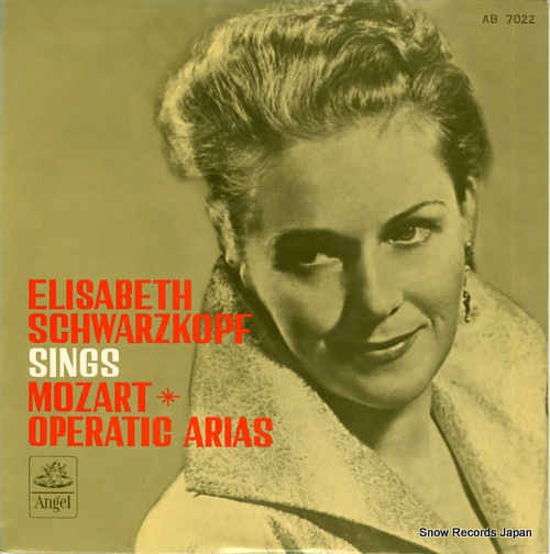 SCHWARZKOPF, ELISABETH mozart operatic arias AB-7022