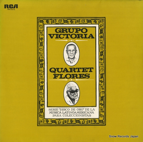 VICTORIA, GRUPO / QUARTET FLORES grupo victoria / quartet flores RA-5372 - front cover
