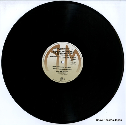 BACHARACH, BURT butch cassidy and the sundance kid FML41