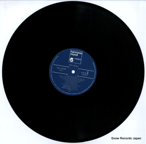 DELLER, ALFRED folk songs VIC-5285