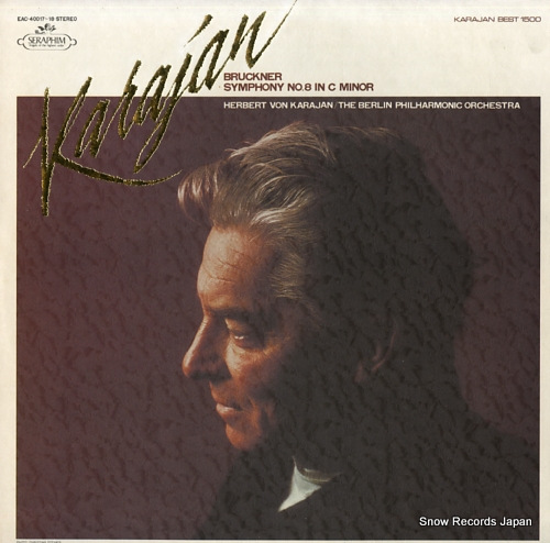 KARAJAN, HERBERT VON bruckner; symphony no.8 in c minor EAC-40017