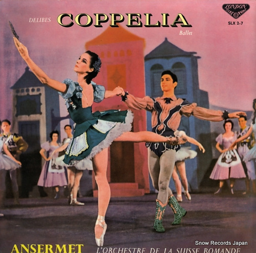 ANSERMET, ERNEST delibes; coppelia ballet (complete) SLX2-7
