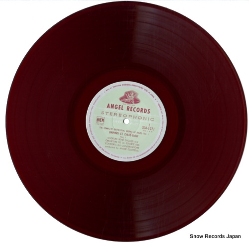 CLUYTENS, ANDRE daphnis et chloe-ballet (complete) SCA-1071
