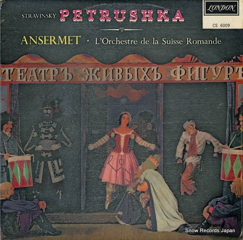ANSERMET, ERNEST stravinsky; 