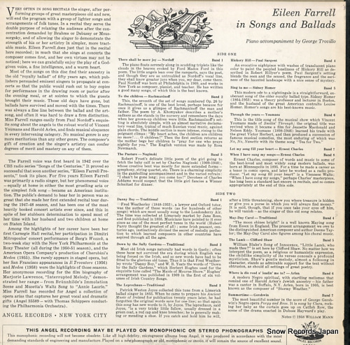 FARRELL, EILEEN in songs and ballads 35608
