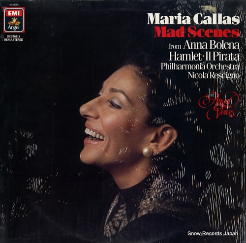 CALLAS, MARIA mad scenes / from anna bolena hamlet il pirata AV-34085
