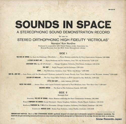 V/A soudns in space SP-33-13