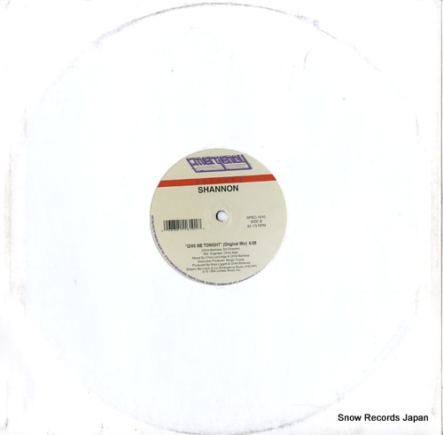 SHANNON give me tonight SPEC-1610